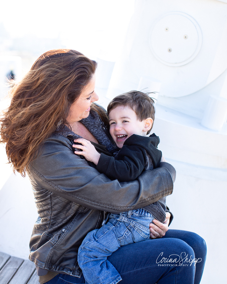 Corina Shipp Photography-Vancouver Wa Family Photographer-Mother hugs and laughs with toddler son